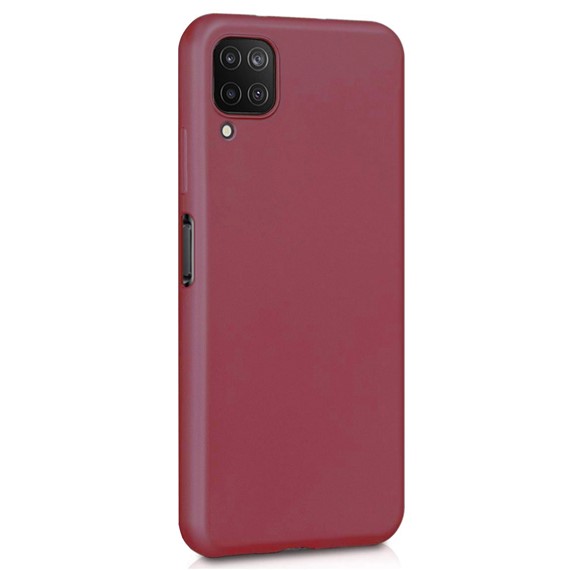 Microsonic Matte Silicone Samsung Galaxy M12 Kılıf Mor 2