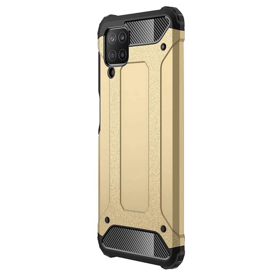 Microsonic Samsung Galaxy M12 Kılıf Rugged Armor Gold 2