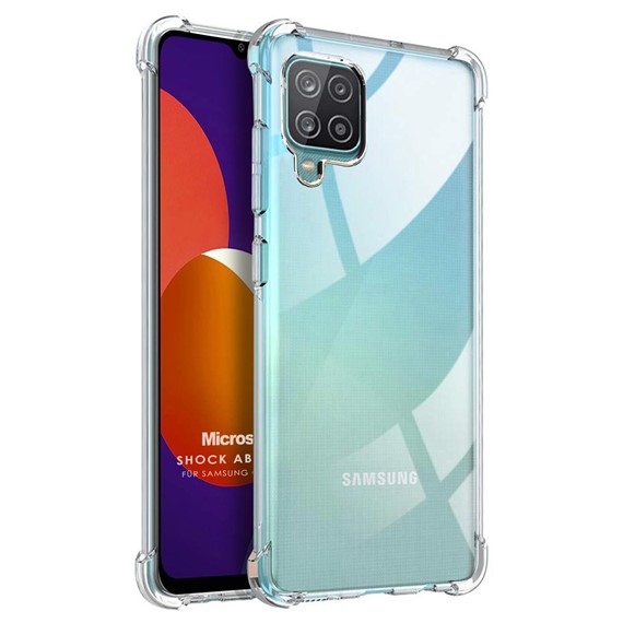 Microsonic Samsung Galaxy M12 Kılıf Shock Absorbing Şeffaf 1