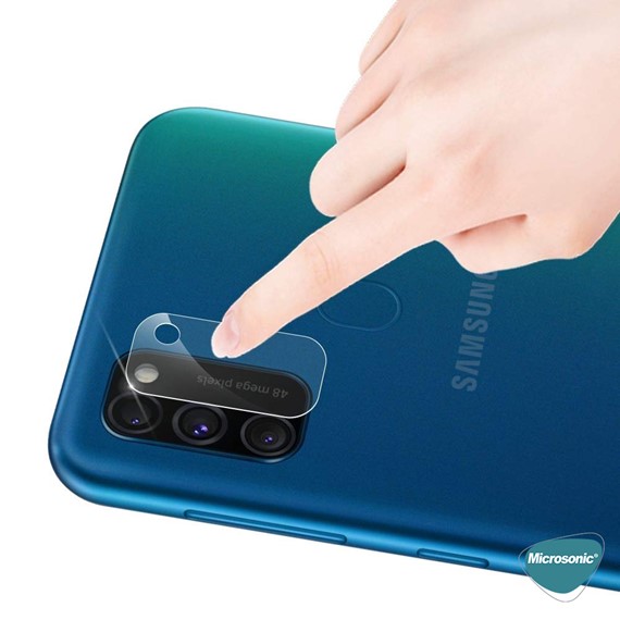 Microsonic Samsung Galaxy M21 Kamera Lens Koruma Camı 2