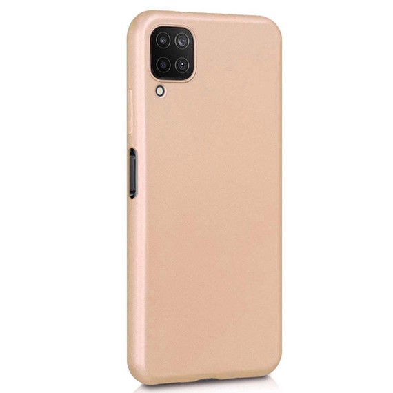 Microsonic Matte Silicone Samsung Galaxy M22 Kılıf Gold 2