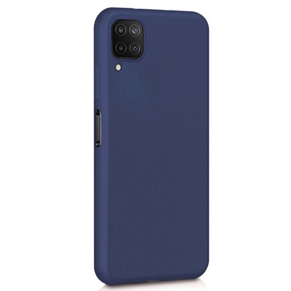 Microsonic Matte Silicone Samsung Galaxy M22 Kılıf Lacivert 2