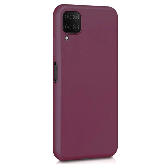 Microsonic Matte Silicone Samsung Galaxy M22 Kılıf Mor 2