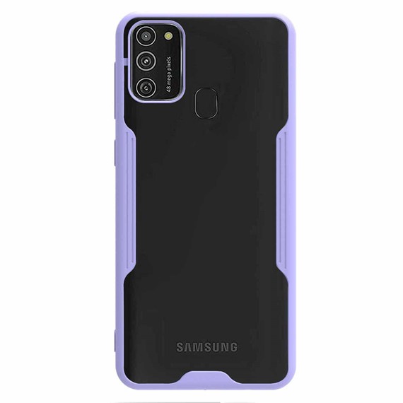 Microsonic Samsung Galaxy M30S Kılıf Paradise Glow Lila 2