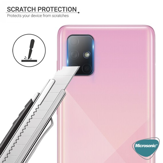 Microsonic Samsung Galaxy M31s Kamera Lens Koruma Camı 2