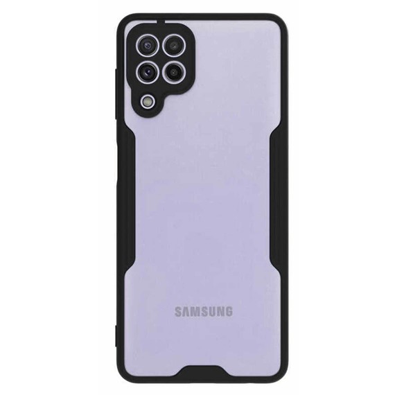 Microsonic Samsung Galaxy A22 4G Kılıf Paradise Glow Siyah 2