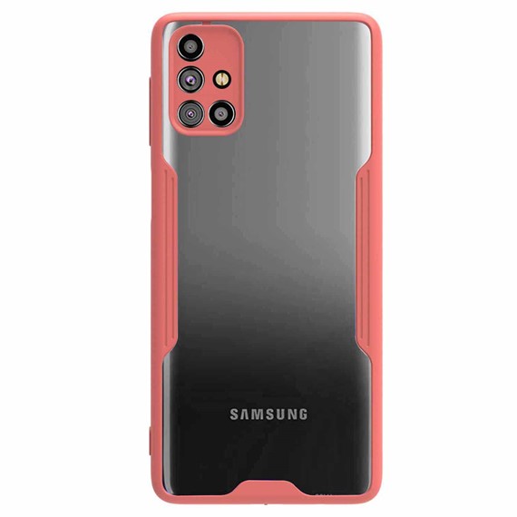 Microsonic Samsung Galaxy M51 Kılıf Paradise Glow Pembe 2