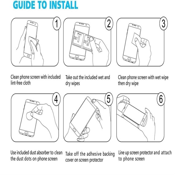 Microsonic Samsung Galaxy Note 8 3D Kavisli Temperli Cam Full Ekran koruyucu Kırılmaz Film Siyah 4