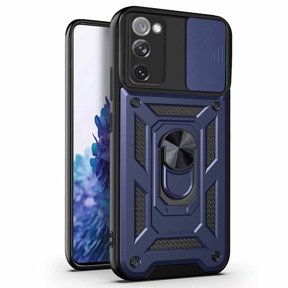 Microsonic Samsung Galaxy S20 FE Kılıf Impact Resistant Lacivert 1