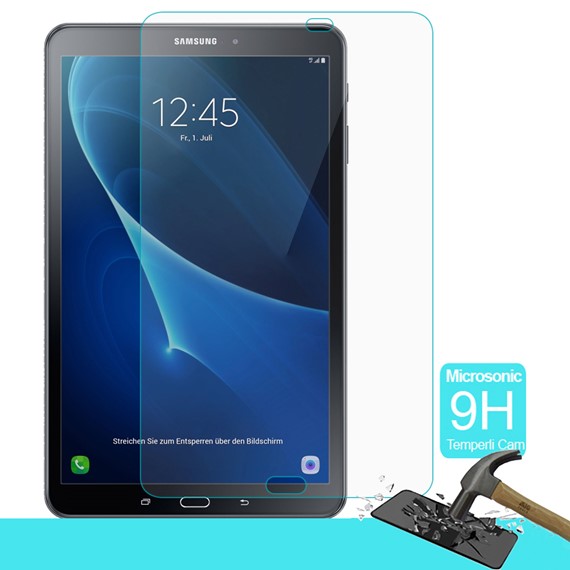 Microsonic Samsung Galaxy Tab A 10 1 P580 Temperli Cam Ekran koruyucu Kırılmaz film 1