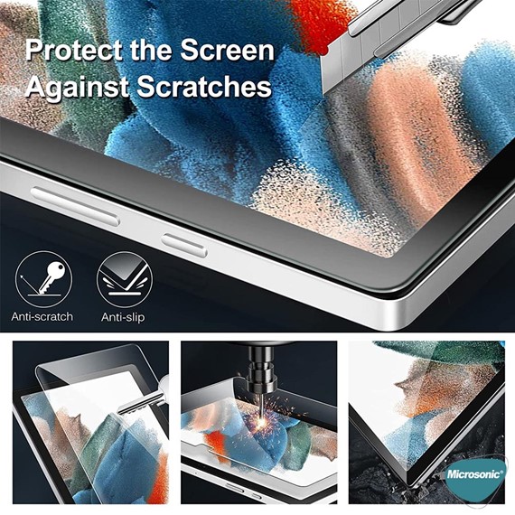 Microsonic Honor Pad 9 Tempered Glass Cam Ekran Koruyucu 6