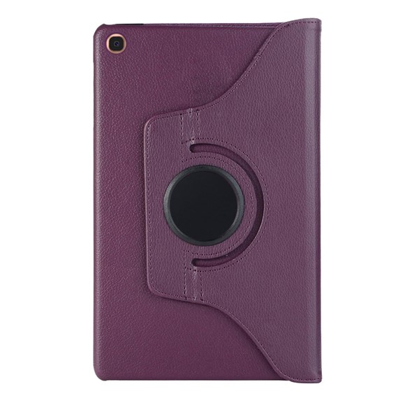 Microsonic Samsung Galaxy Tab A 10 1 T510 Kılıf 360 Rotating Stand Deri Mor 2