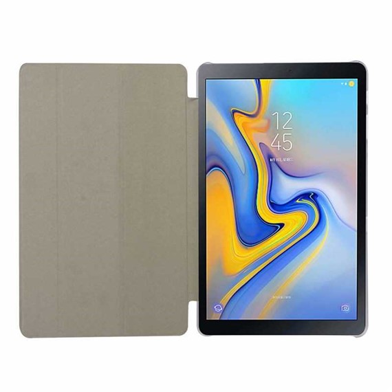 Microsonic Samsung Galaxy Tab A 10 5 T590 Smart Case ve arka Kılıf Mor 3