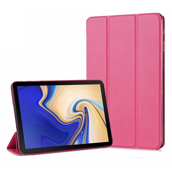 Microsonic Samsung Galaxy Tab A 10 5 T590 Smart Case ve arka Kılıf Pembe 1