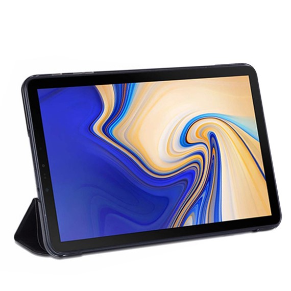 Microsonic Samsung Galaxy Tab A 10 5 T590 Smart Case ve arka Kılıf Siyah 2