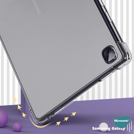 Microsonic Samsung Galaxy Tab A 8 2019 T290 Kılıf Shock Absorbing Şeffaf 6