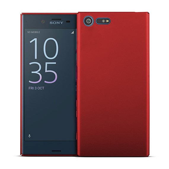 Microsonic Sony Xperia X Compact Kılıf Premium Slim Kırmızı 1