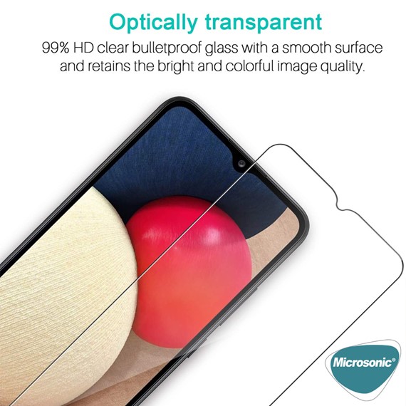 Microsonic Xiaomi Redmi 10C Tempered Glass Cam Ekran Koruyucu 5