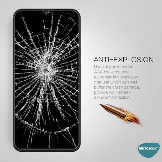 Microsonic General Mobile GM 21 Tempered Glass Cam Ekran Koruyucu 7