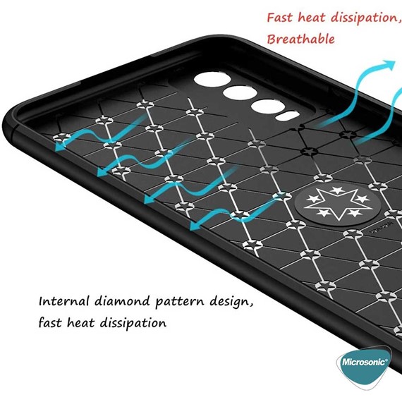 Microsonic Vivo Y11s Kılıf Kickstand Ring Holder Lacivert 7