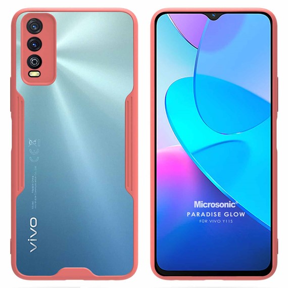 Microsonic Vivo Y11S Kılıf Paradise Glow Pembe 1