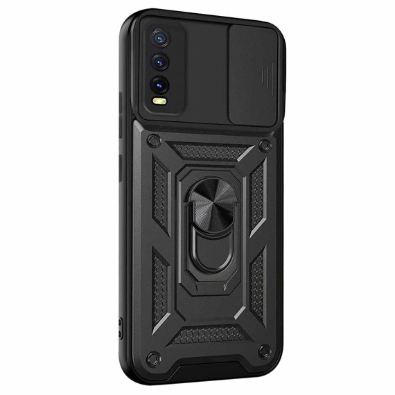 Microsonic Vivo Y20 Kılıf Impact Resistant Siyah 2