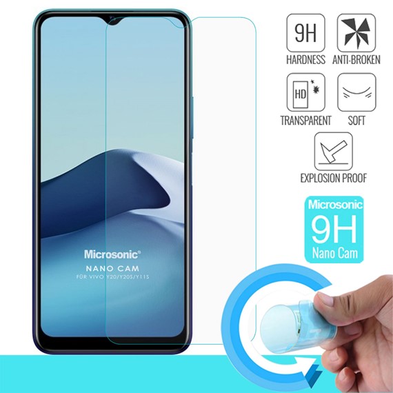 Microsonic Vivo Y11s Nano Glass Cam Ekran Koruyucu 1