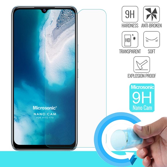 Microsonic Vivo Y70 Nano Glass Cam Ekran Koruyucu 1