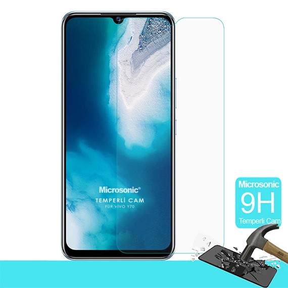 Microsonic Vivo Y70 Tempered Glass Cam Ekran Koruyucu 1