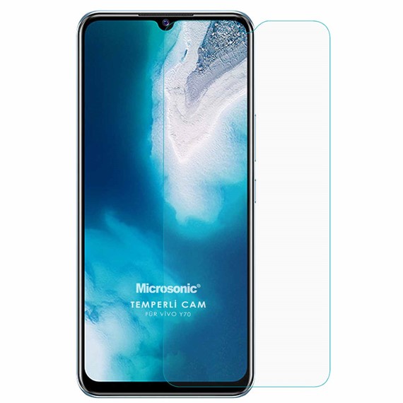 Microsonic Vivo Y70 Tempered Glass Cam Ekran Koruyucu 2