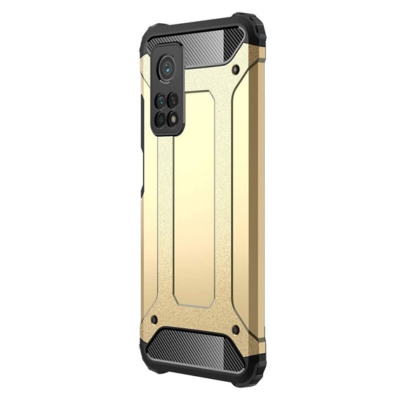 Microsonic Xiaomi Mi 10T Pro Kılıf Rugged Armor Gold 2