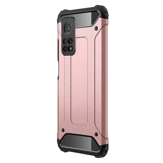 Microsonic Xiaomi Mi 10T Kılıf Rugged Armor Rose Gold 2