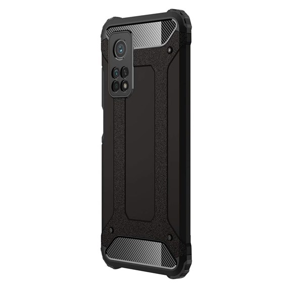 Microsonic Xiaomi Mi 10T Kılıf Rugged Armor Siyah 2