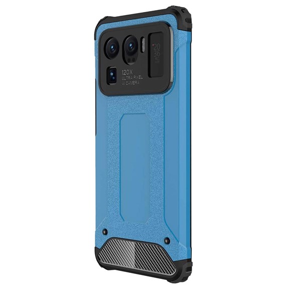 Microsonic Xiaomi Mi 11 Ultra Kılıf Rugged Armor Mavi 2