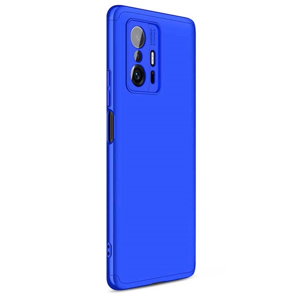 Microsonic Xiaomi Mi 11T Pro Kılıf Double Dip 360 Protective Mavi 2