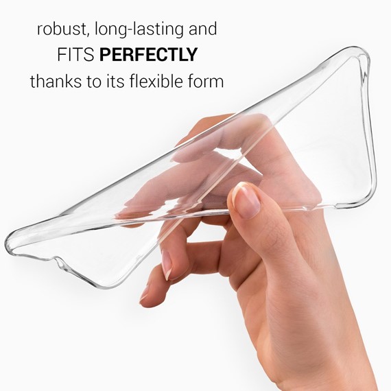 Microsonic Xiaomi Mi A1 Kılıf Transparent Soft Beyaz 3