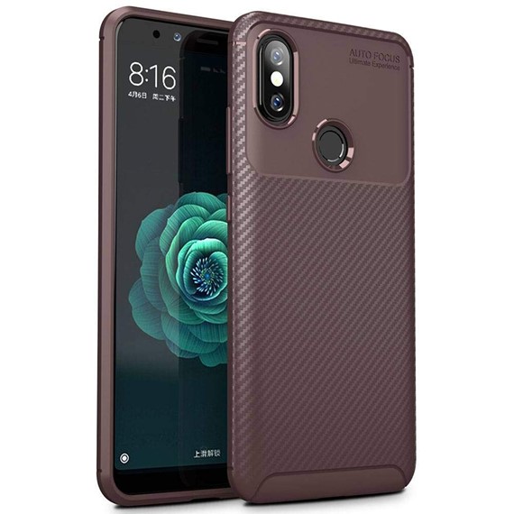 Microsonic Xiaomi Mi A2 Mi 6X Kılıf Legion Series Kahverengi 1