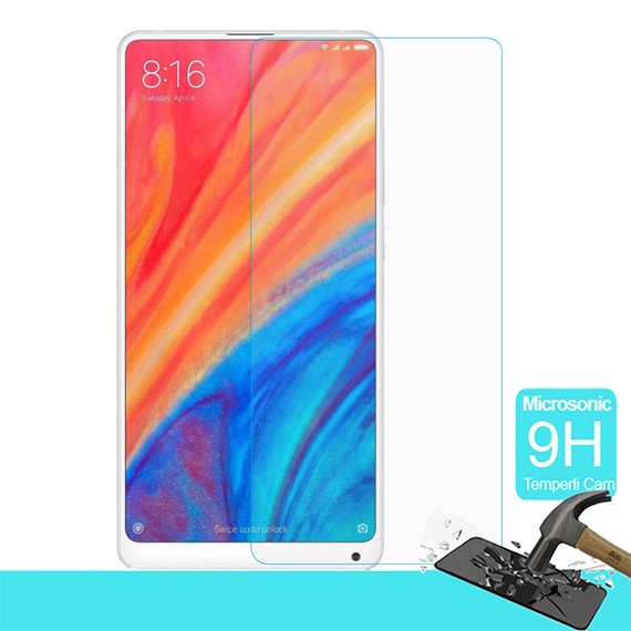 Microsonic Xiaomi Mi Mix 2S Temperli Cam Ekran Koruyucu 1