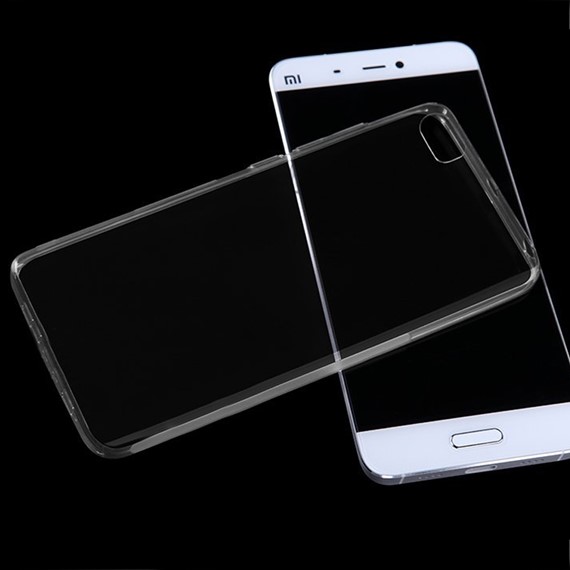 Microsonic Xiaomi Mi5 Prime Kılıf Transparent Soft Beyaz 5