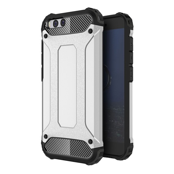 Microsonic Xiaomi Mi6 Kılıf Rugged Armor Gümüş 1