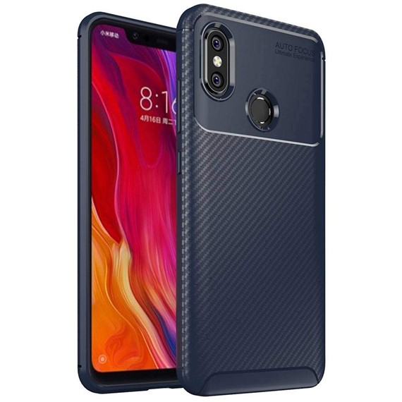 Microsonic Xiaomi Mi 8 Kılıf Legion Series Lacivert 1