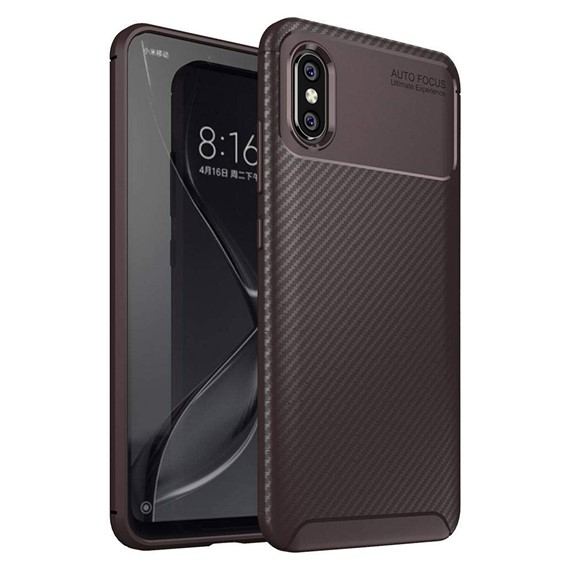 Microsonic Xiaomi Mi 8 Pro Kılıf Legion Series Kahverengi 1