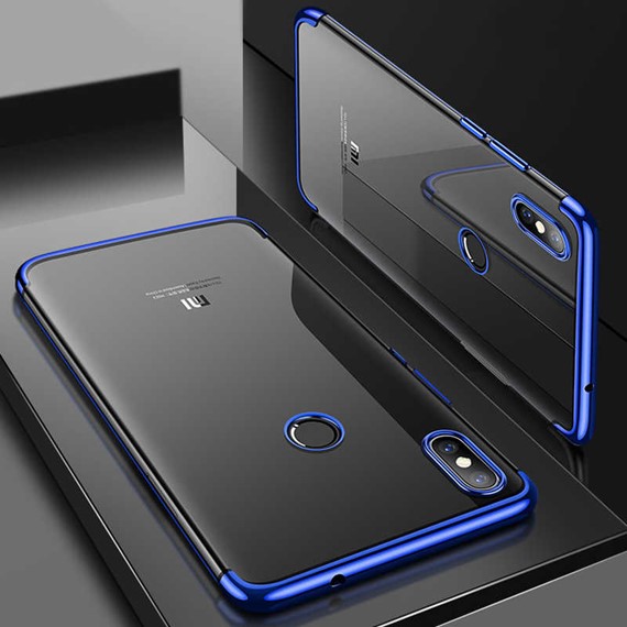Microsonic Xiaomi Redmi Note 5 Kılıf Skyfall Transparent Clear Mavi 3