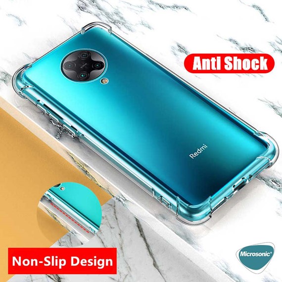 Microsonic Xiaomi Redmi K30 Pro Kılıf Shock Absorbing Şeffaf 4