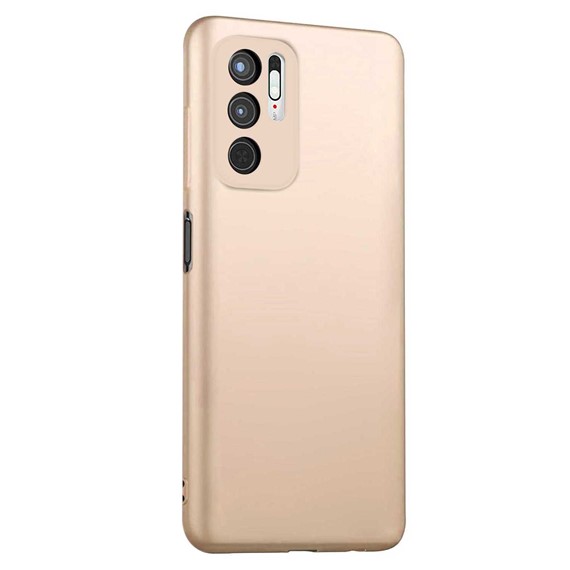 Microsonic Matte Silicone Xiaomi Poco M3 Pro Kılıf Gold 2