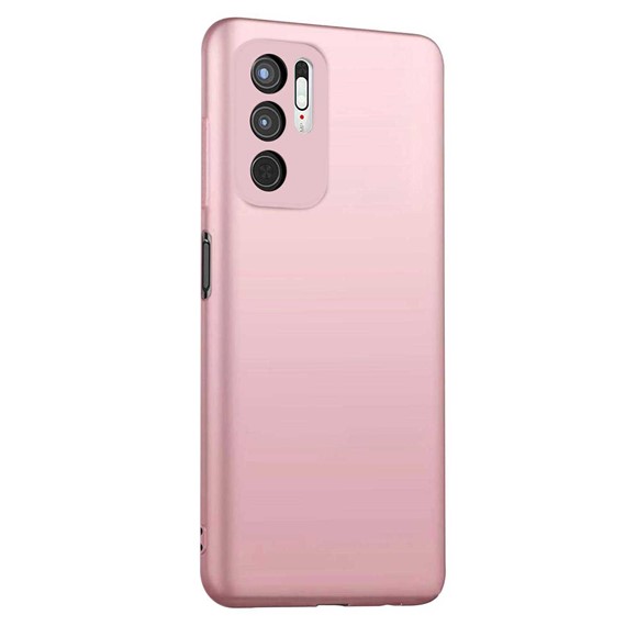 Microsonic Matte Silicone Xiaomi Poco M3 Pro Kılıf Rose Gold 2