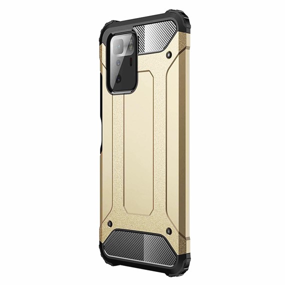 Microsonic Xiaomi Poco X3 GT Kılıf Rugged Armor Gold 2