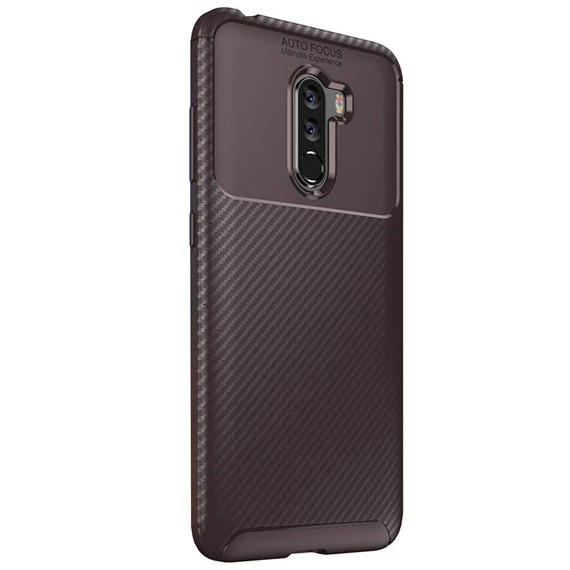 Microsonic Xiaomi Pocophone F1 Kılıf Legion Series Kahverengi 2