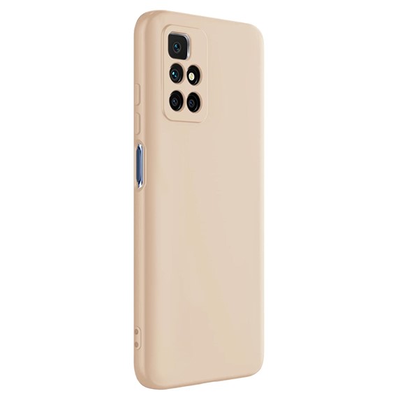 Microsonic Matte Silicone Xiaomi Redmi 10 2022 Kılıf Gold 2