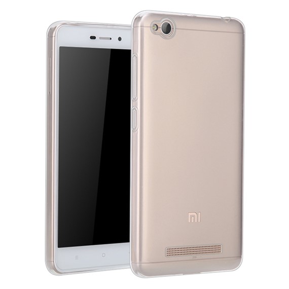 Microsonic Xiaomi Redmi 4a Kılıf Transparent Soft Beyaz 1